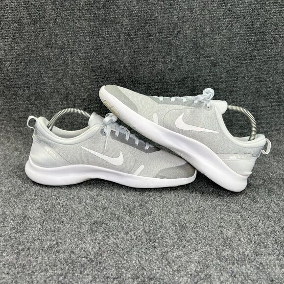 Nike Flex Experience 8 Running Shoes Womens Size 11 Grey White Athletic Training - Picture 8 of 12